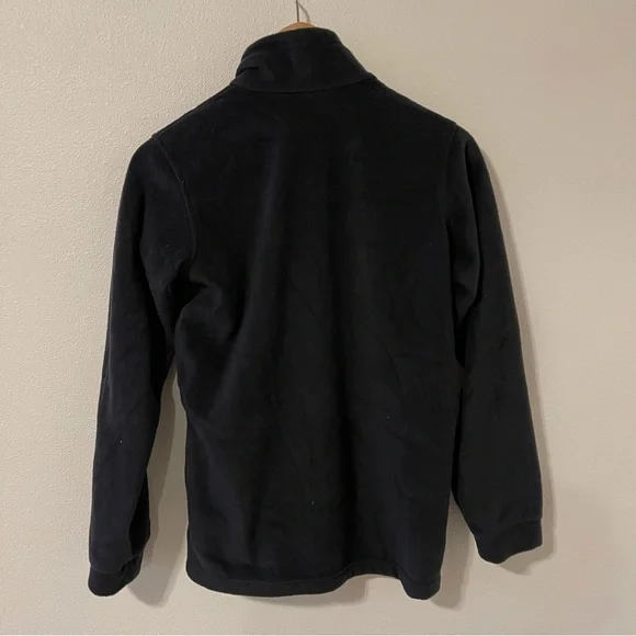 Columbia Steens Mountain Fleece Full Zipper Black Gorpcore. Size Large (14/16) - Picture 3 of 10